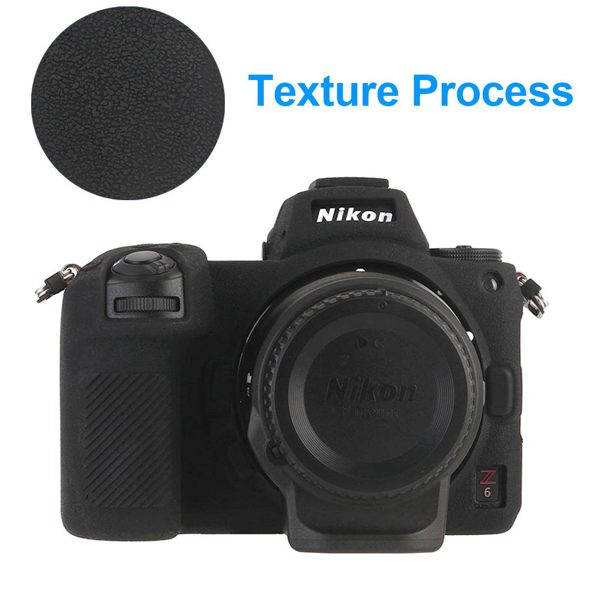 STSEETOP Nikon Z6 Z7 Case-Protective Silicone DSLR Skin Cover