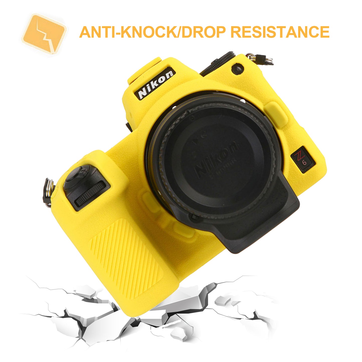 STSEETOP Nikon Z6 Z7 Case-Protective Silicone DSLR Skin Cover