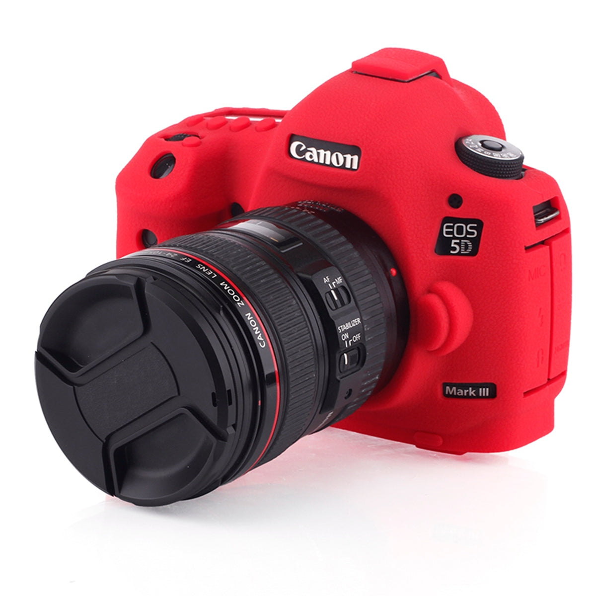 STSEETOP Canon 5D Mark III 5DS 5DSR-Protective Silicone DSLR Skin Cover