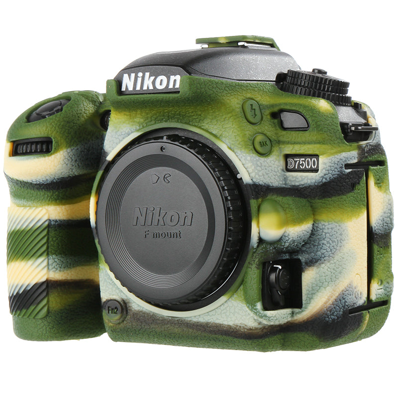 STSEETOP Nikon D7500 Case-Protective Silicone DSLR Skin Cover