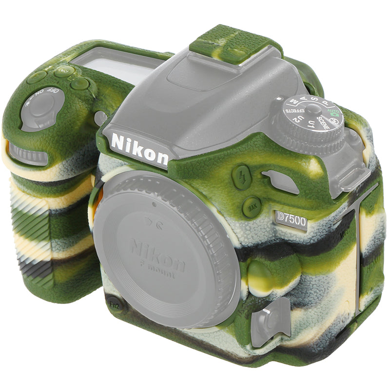 STSEETOP Nikon D7500 Case-Protective Silicone DSLR Skin Cover