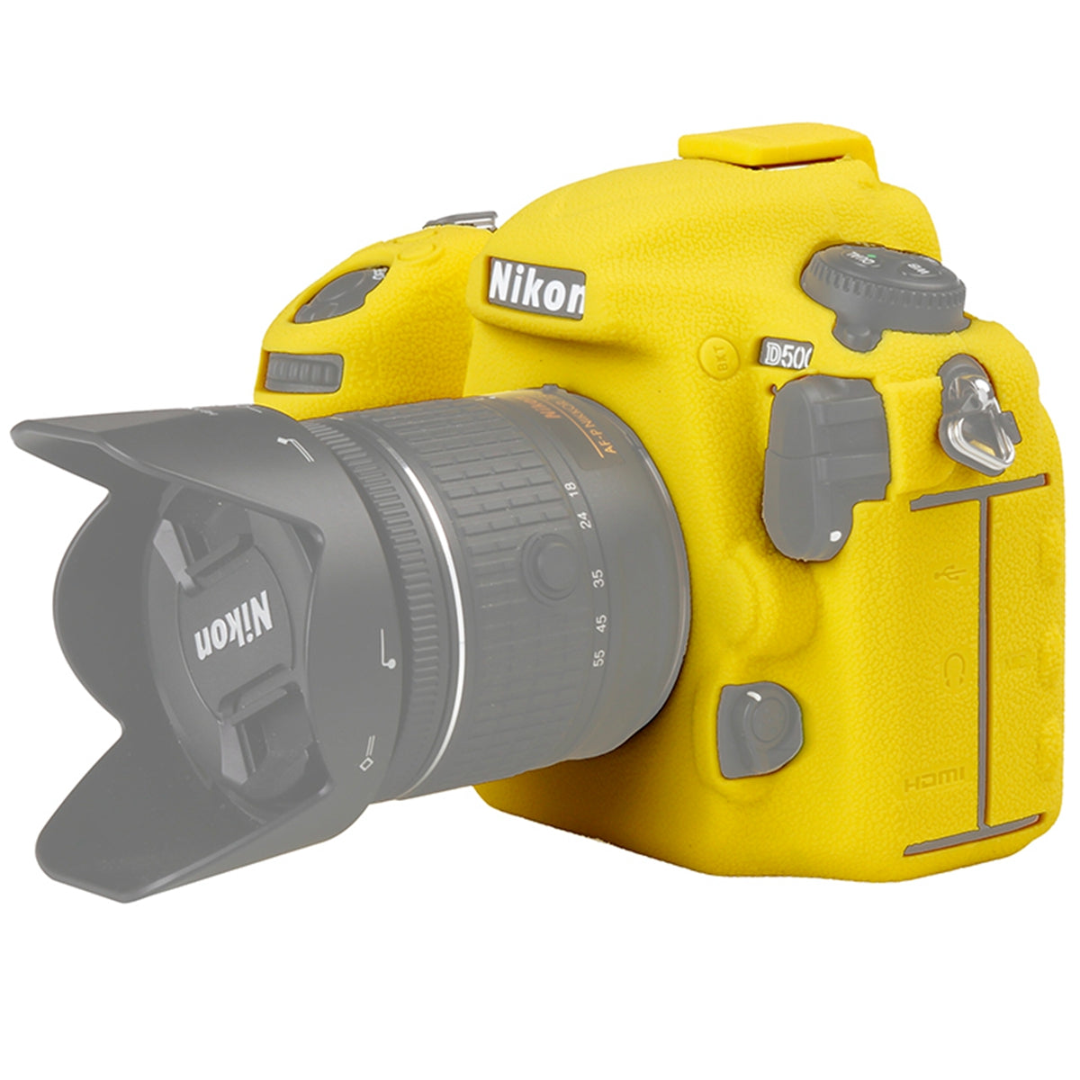 STSEETOP Nikon D500 Case-Protective Silicone DSLR Skin Cover