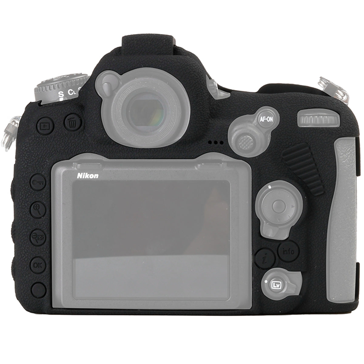 STSEETOP Nikon D500 Case-Protective Silicone DSLR Skin Cover