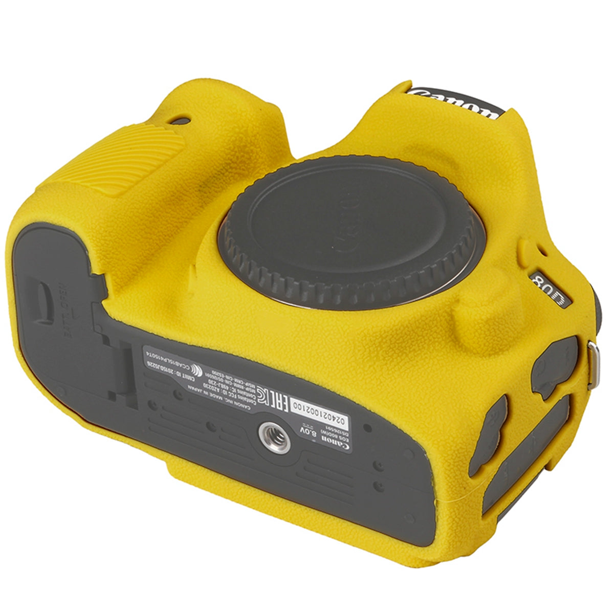 STSEETOP Canon EOS 80D Case-Protective Silicone DSLR Skin Cover