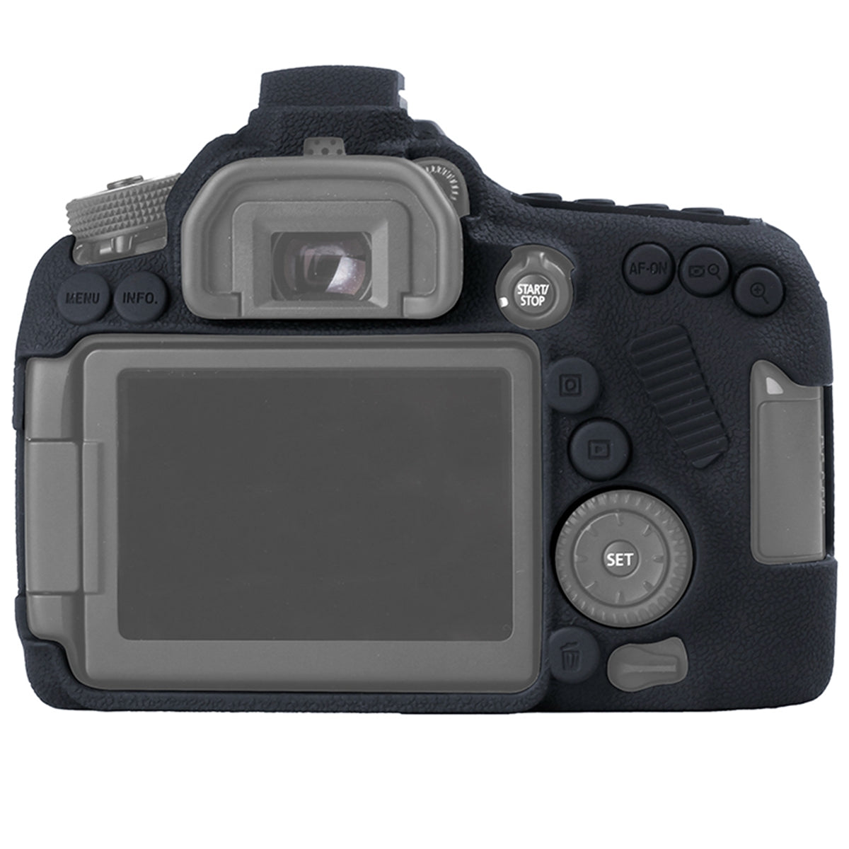 STSEETOP Canon EOS 80D Case-Protective Silicone DSLR Skin Cover