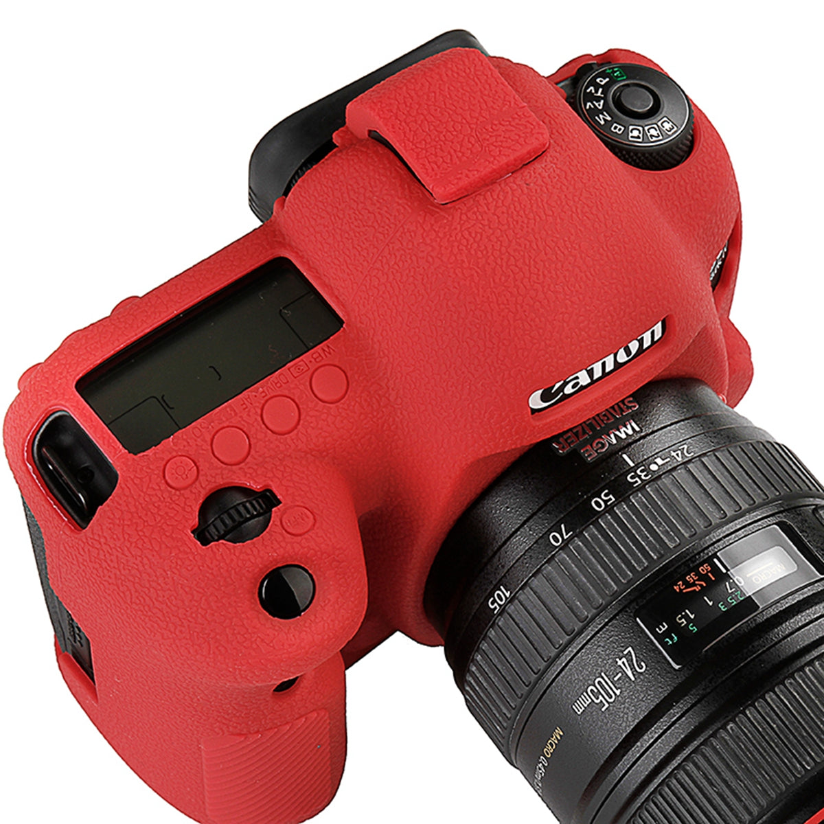 STSEETOP Canon 5D Mark IV Case-Protective Silicone DSLR Skin Cover