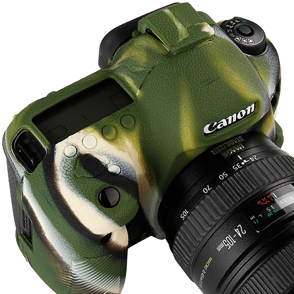 STSEETOP Canon 5D Mark IV Case-Protective Silicone DSLR Skin Cover