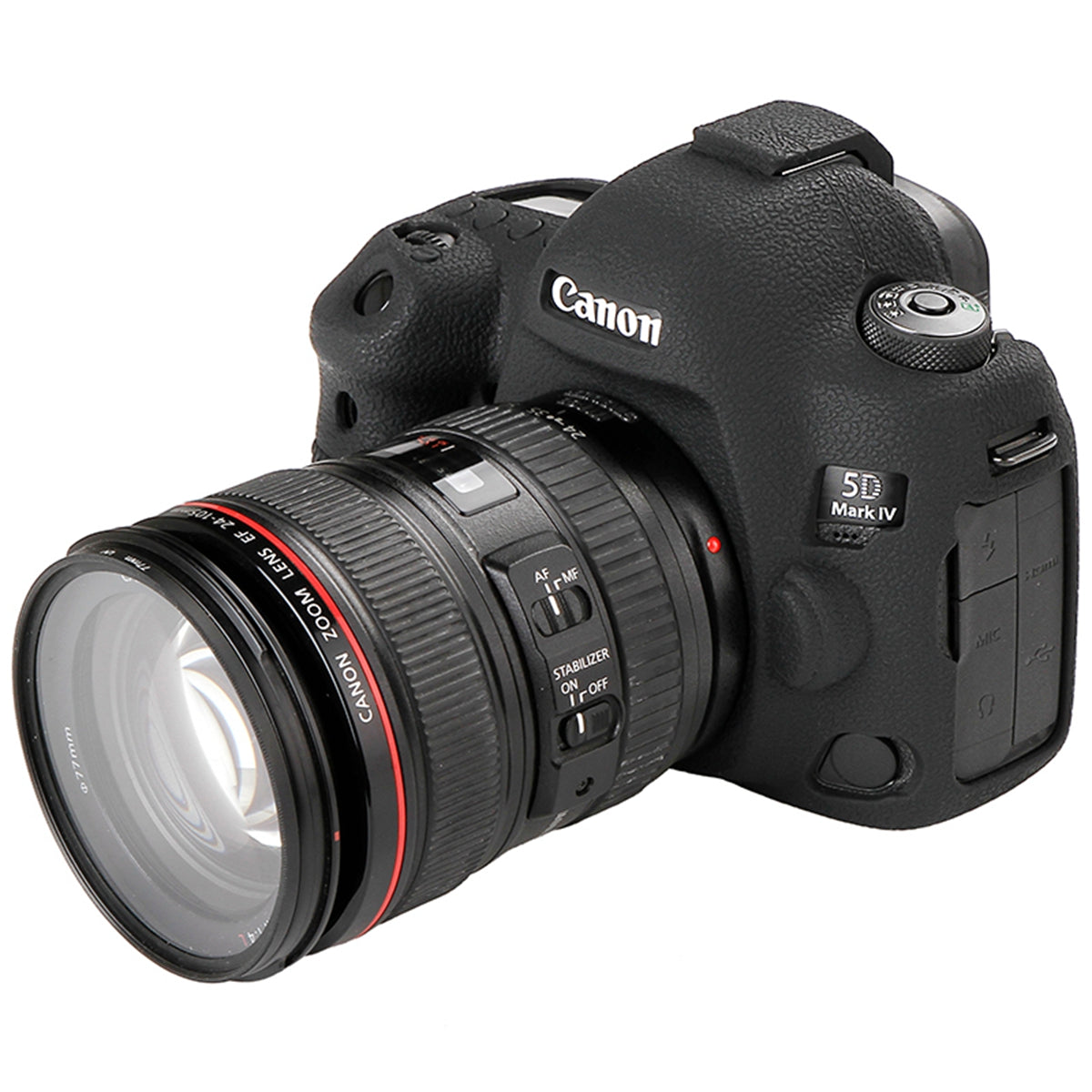 STSEETOP Canon 5D Mark IV Case-Protective Silicone DSLR Skin Cover
