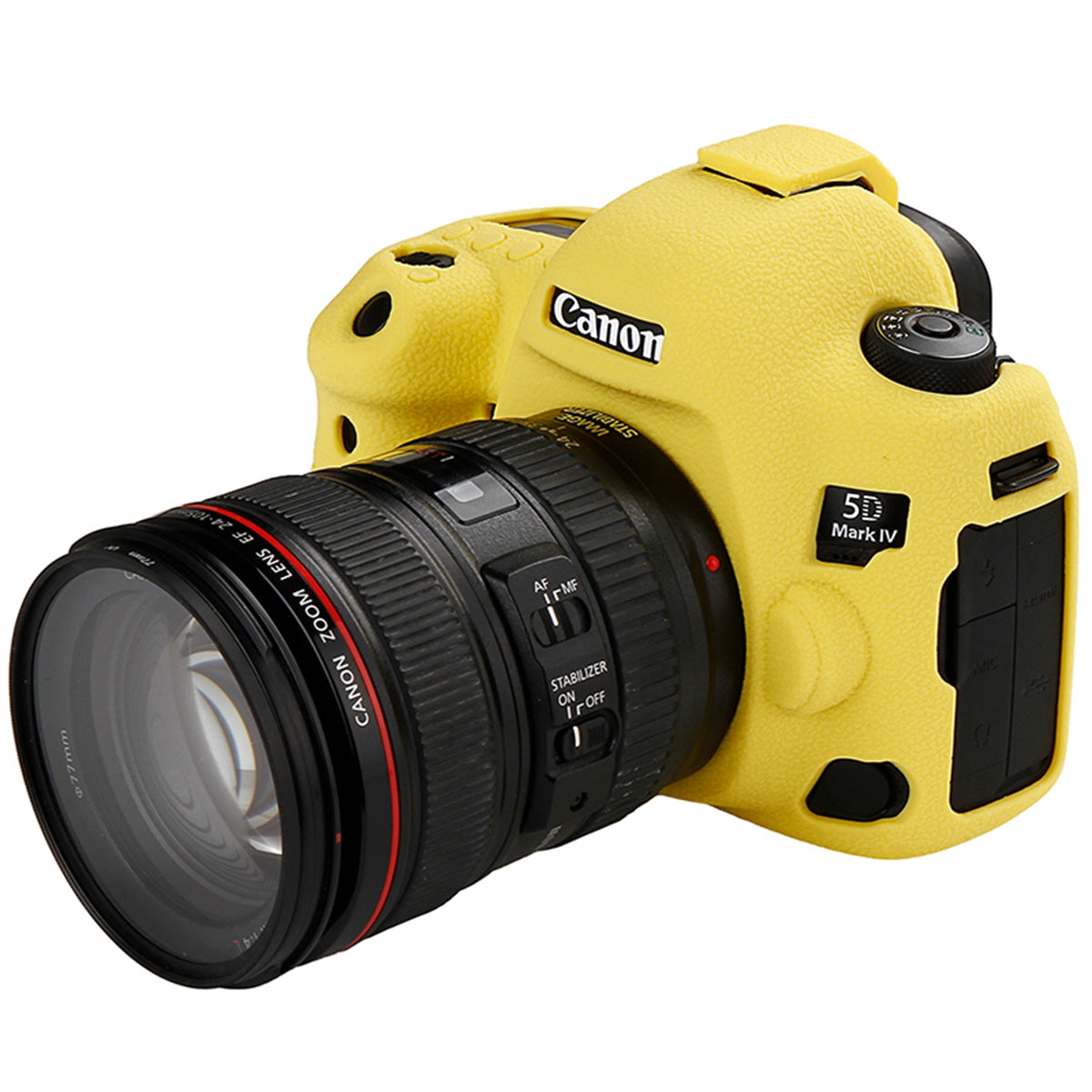 STSEETOP Canon 5D Mark IV Case-Protective Silicone DSLR Skin Cover